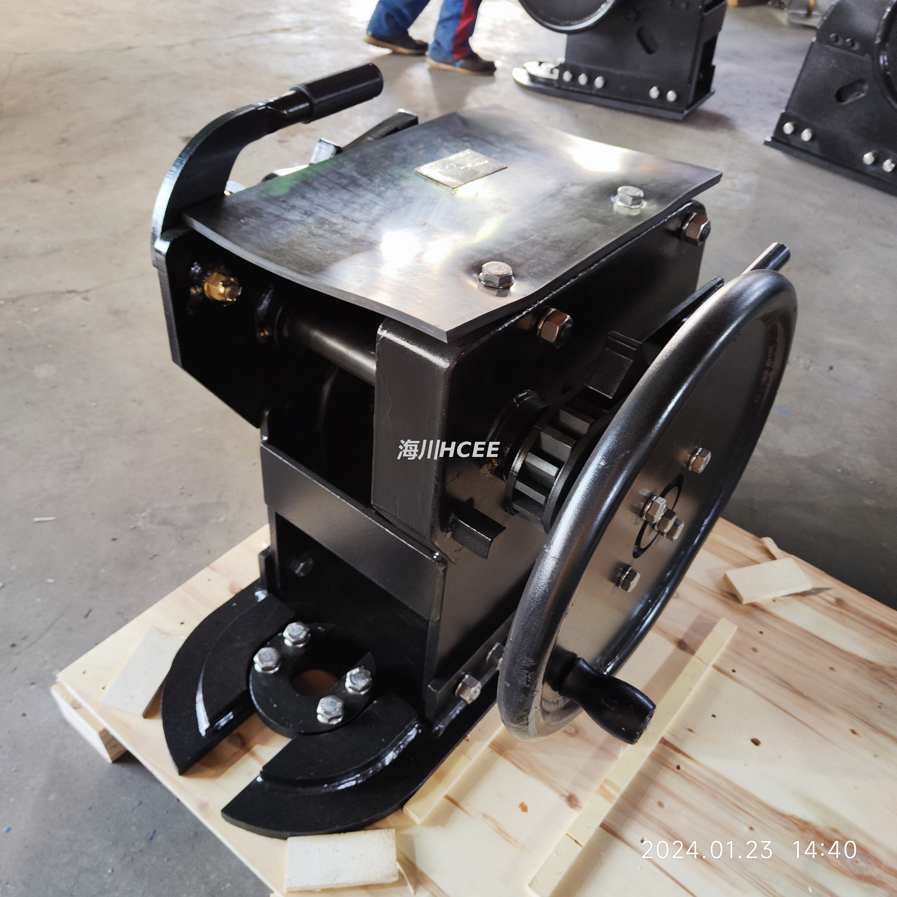 Tentume à montage en D bas profil bas de 40 tonnes