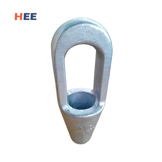 1-1 / 2 'SWL: 18.6t Pobite de Spelter fermée robuste pour Marine