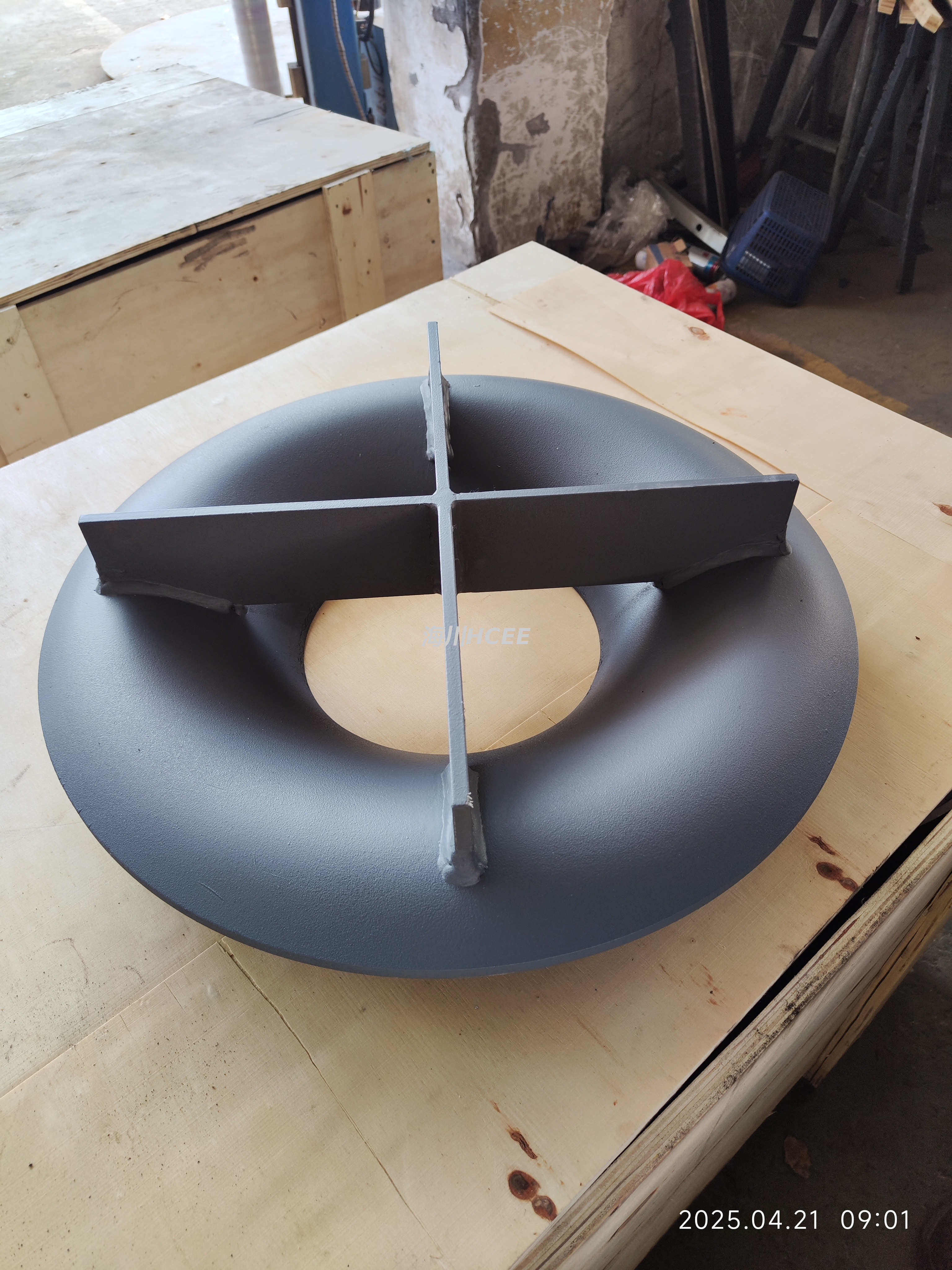 Bellmouth d'aspiration en acier